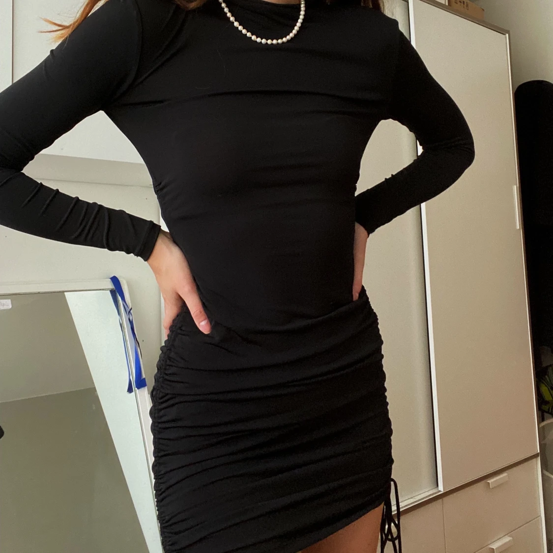 Svart klänning från Gina Tricot - 90