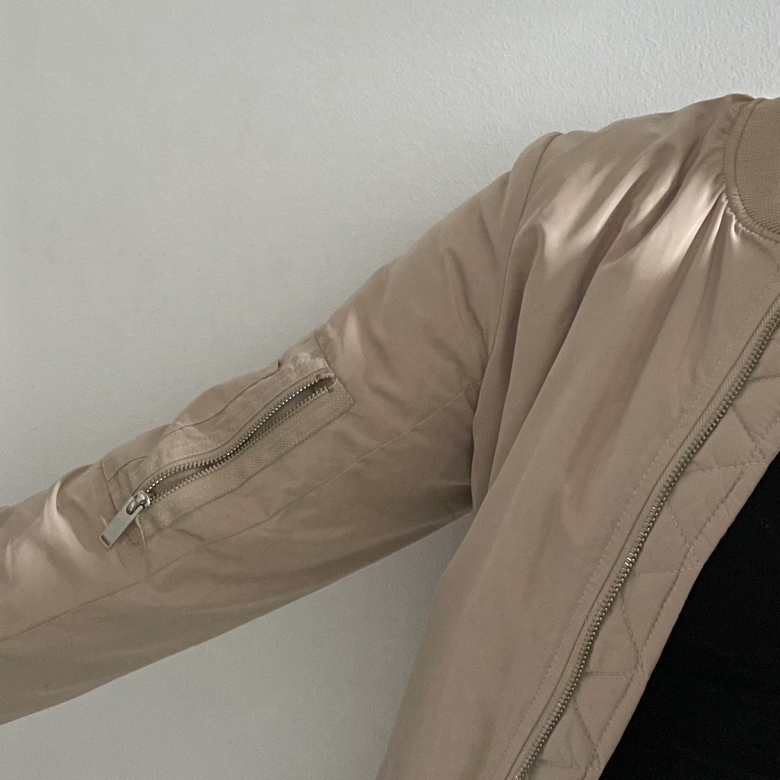 Beige bomberjacka  - 91