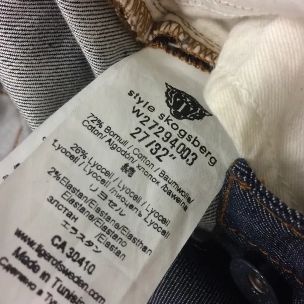 Tiger of Sweden jeans storlek 27/32, bra skick💕. Jeans & Byxor.