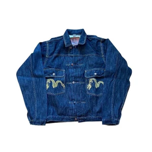 Evisu jacket  - Evisu Denim Jacket  PRE-OWNED L 1599kr NOW AVAILABLE ONLINE - Restocked.se