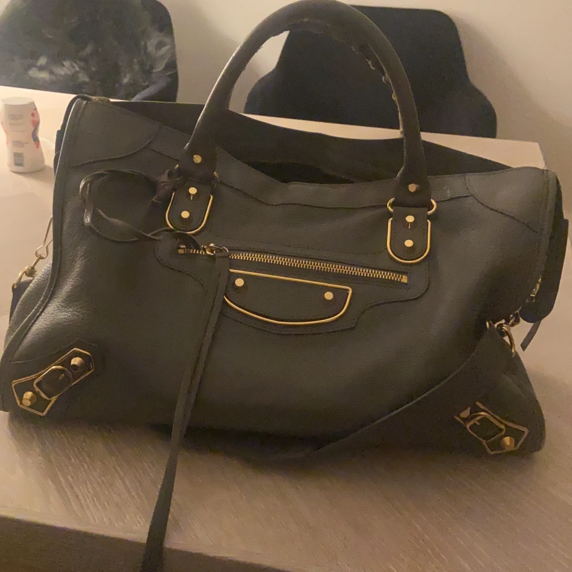 Balenciaga Metallic City medium 