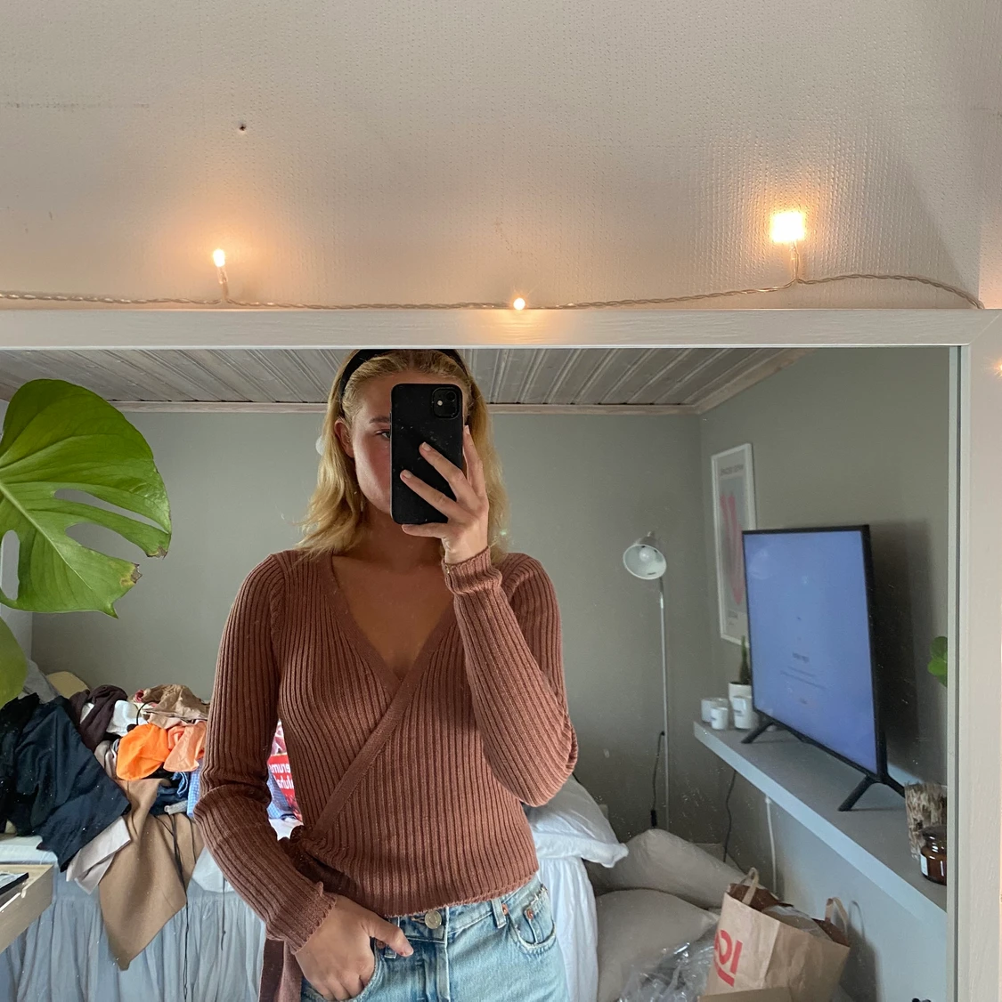 Stickad tröja  - 90