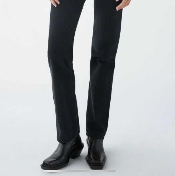 Jeans Mid Rise Straight - 90