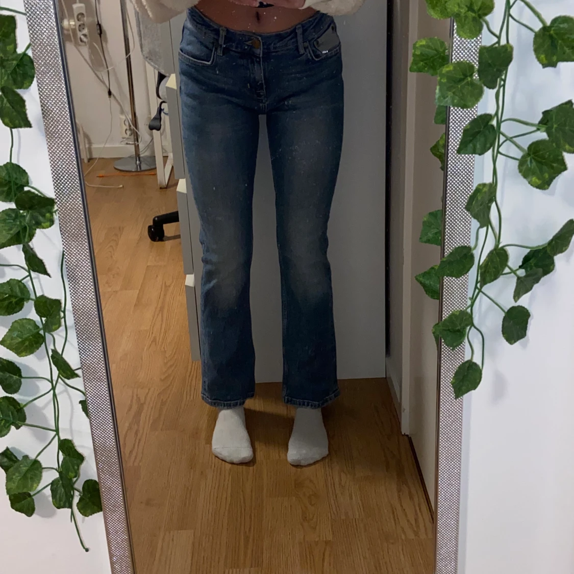 Lågmidjade jeans