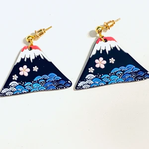 Oanvända Fuji örhängen  - Fri frakt! ❤️❤️