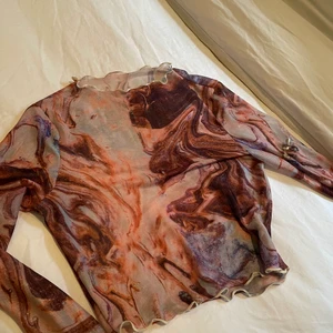 Brun meshtopp - En brun meschtopp, aldrig använd💕 köpare står för frakt