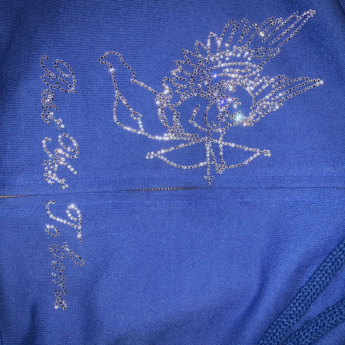 Rhinestone hoodie - 90