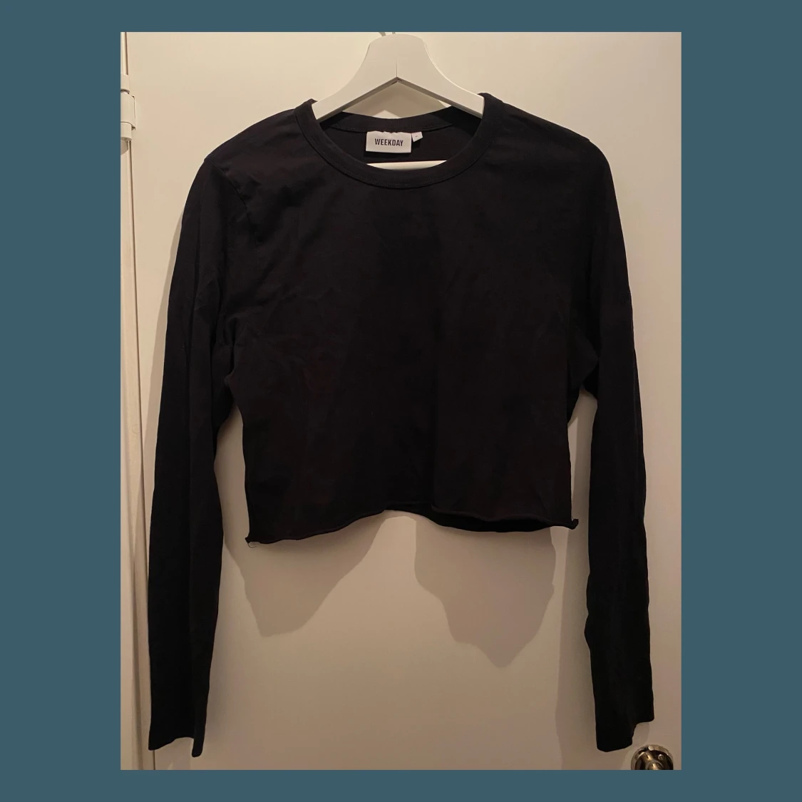 Svart croptop