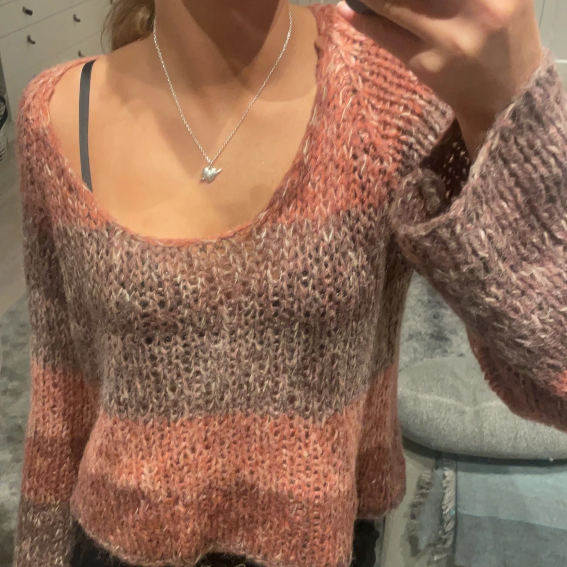 Stickad tröja  - 91