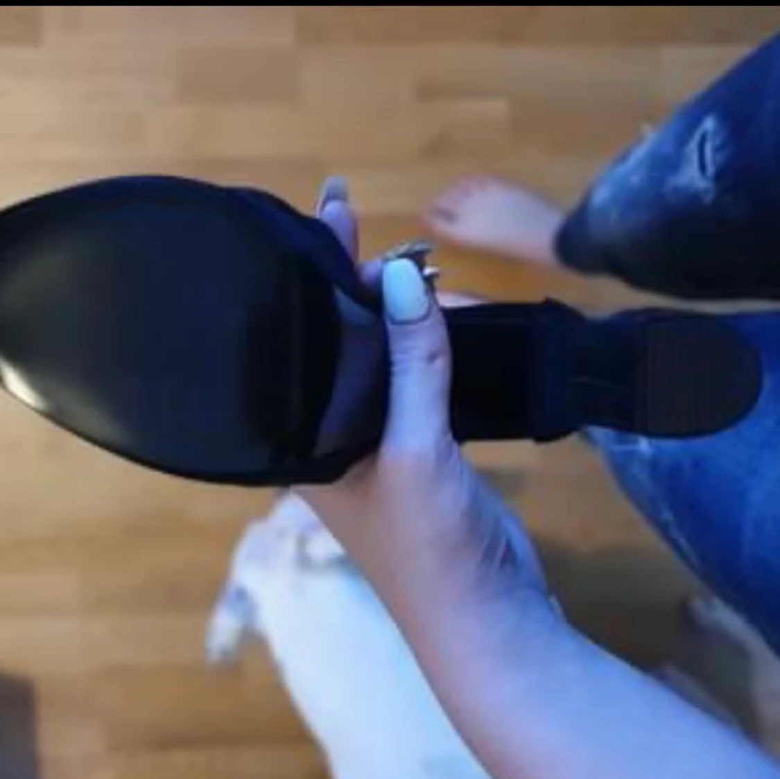 Oanväna NLY klackskor  stl 38/39 - 91