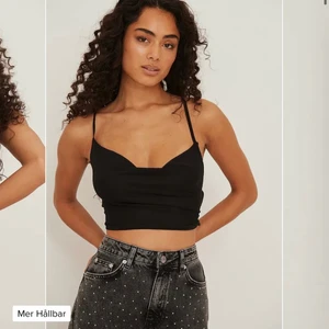 Festtopp - Jättefin topp från NA-KD. Stl S. Använd 2 ggr. Passar perfekt på fest/middag.