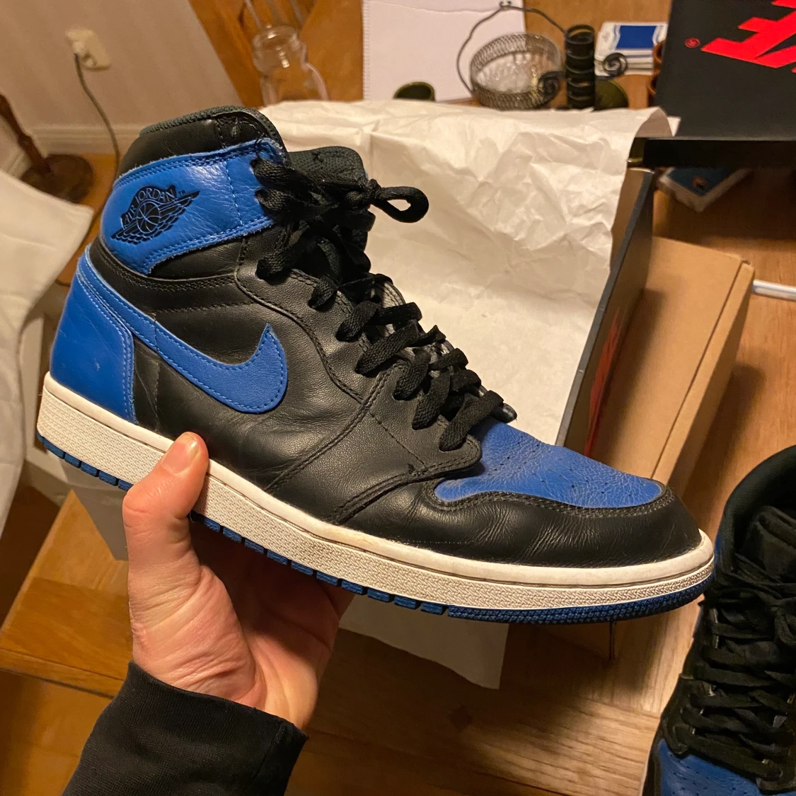 Air Jordan 1 Retro Royals 2017 OG Colorw - 91