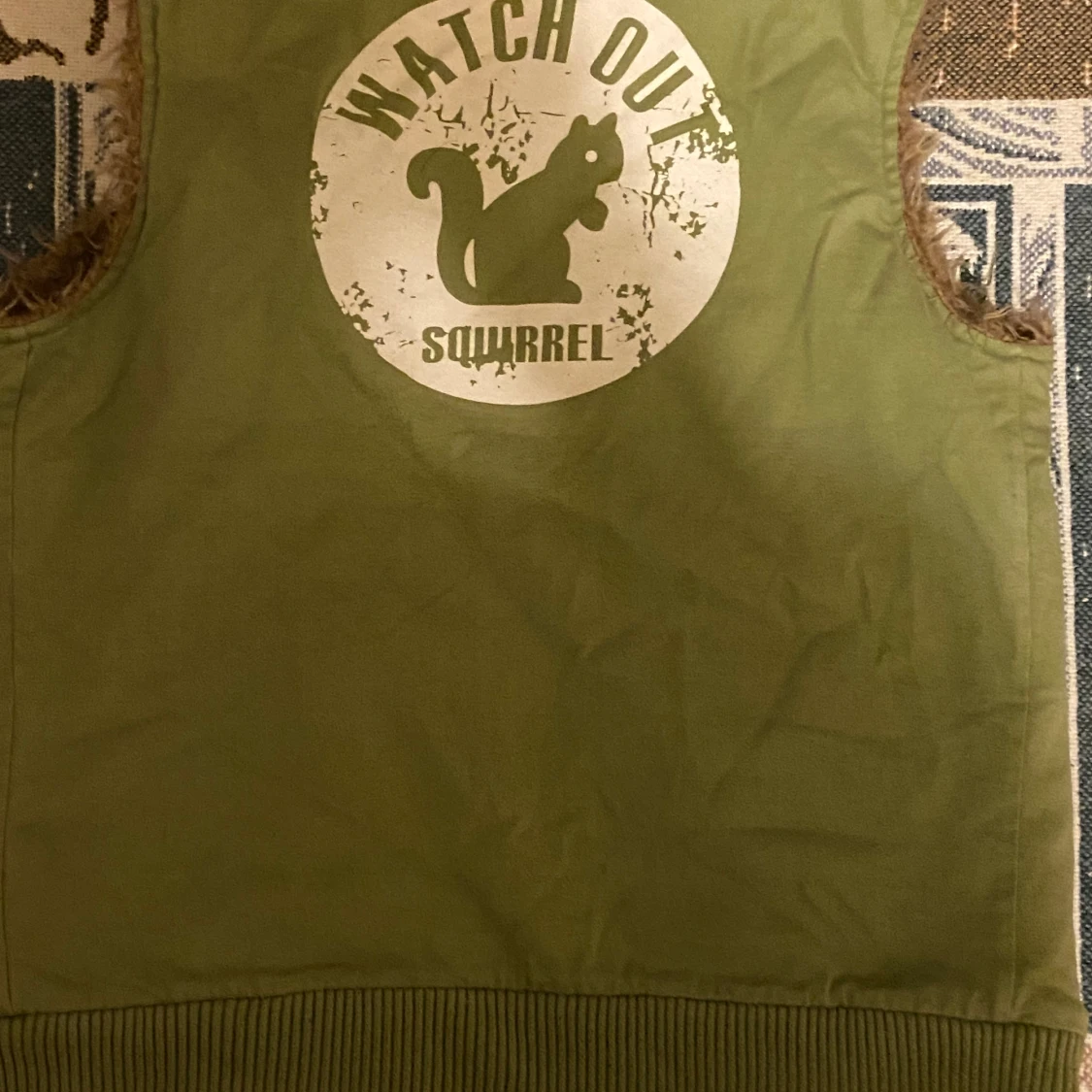 Grön vintage väst - 90