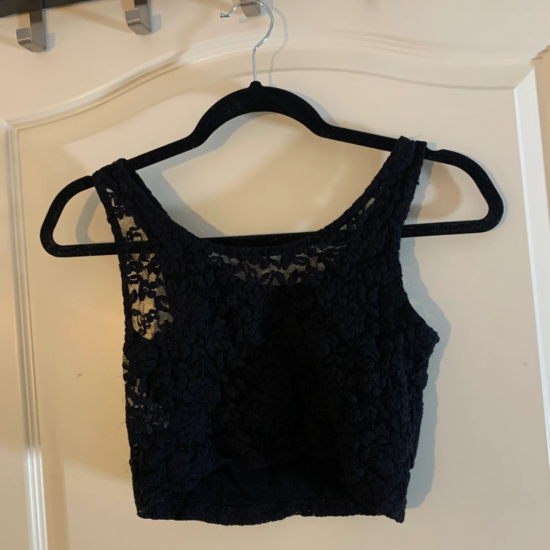 Croppat linne strl 34 - 90