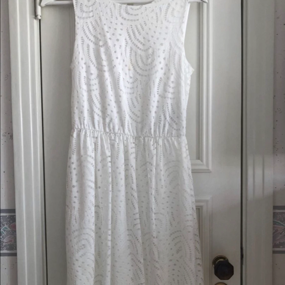 Vit klänning  - 91