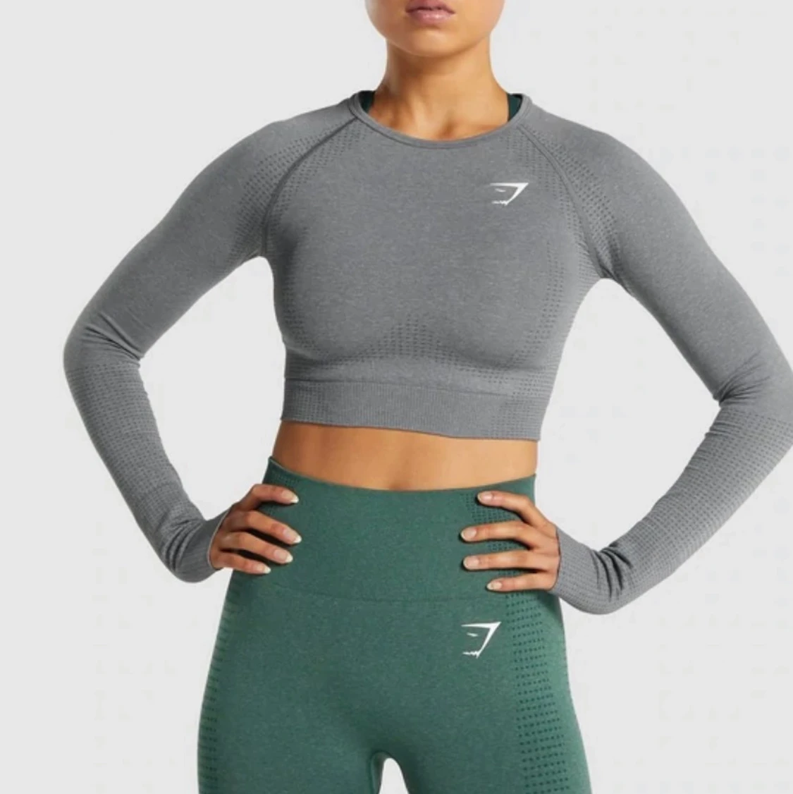 Gymshark grått träningset  - 90