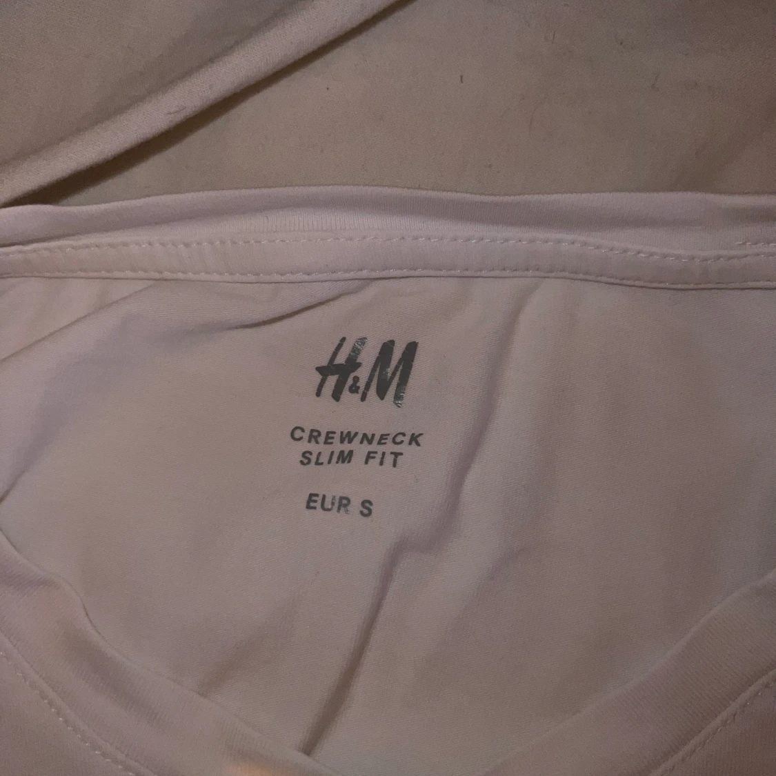 Vit långärmad  - 90