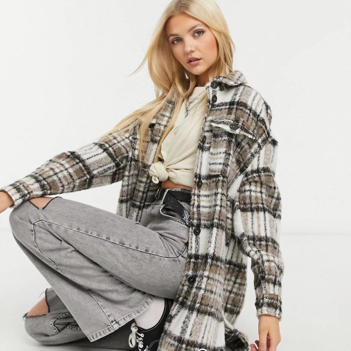 Overshirt jacket i stl. M - 90