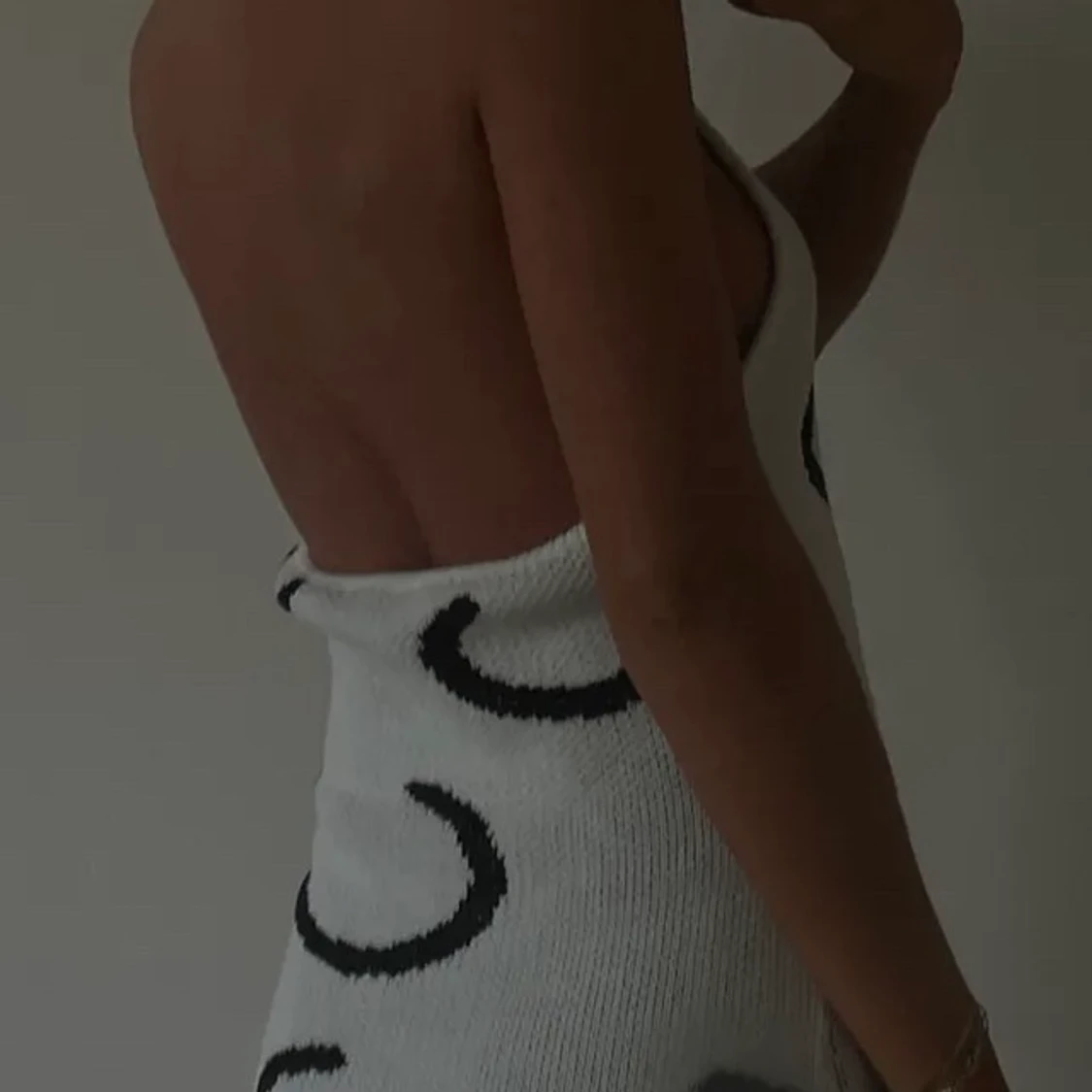 superfin stickad klänning - 90