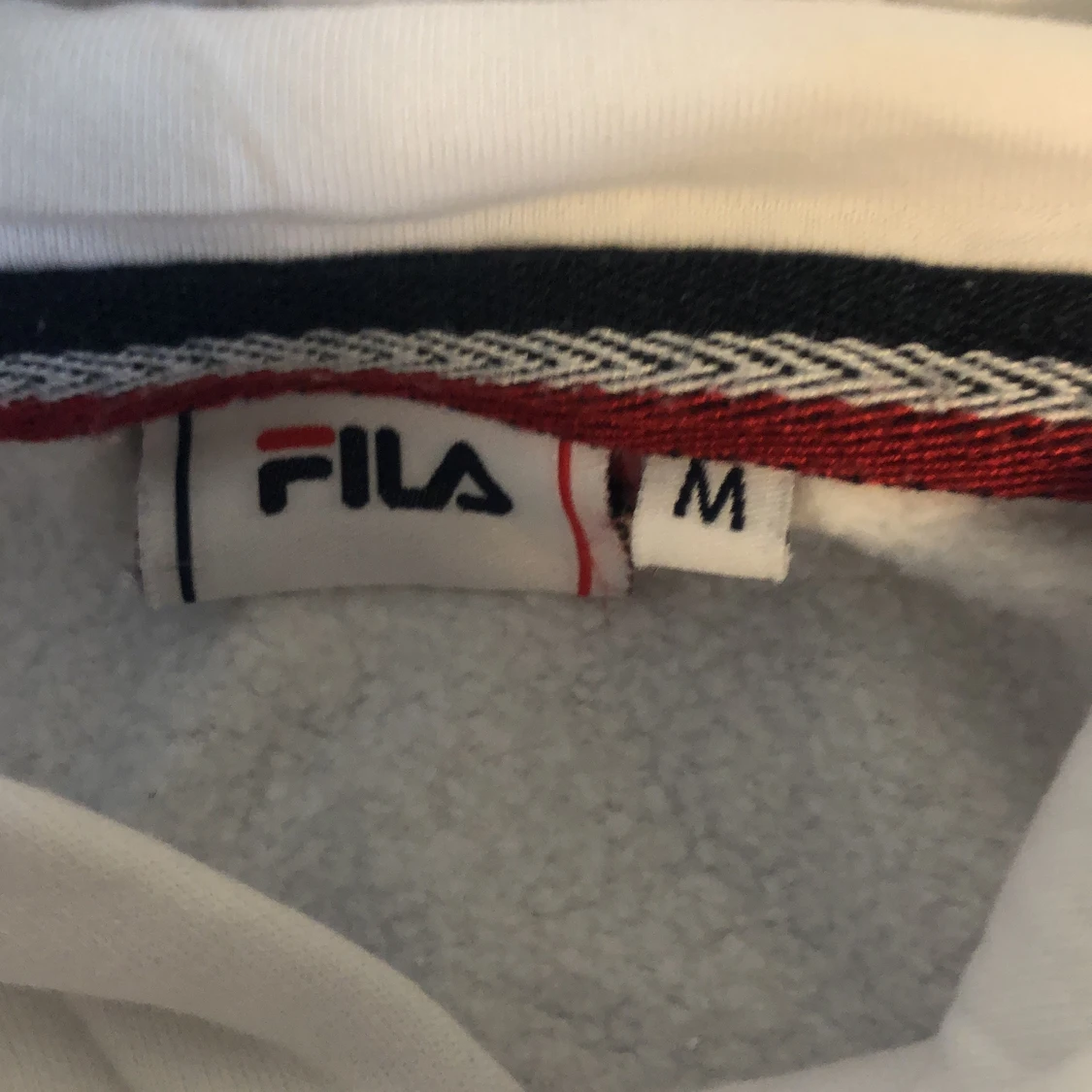 Vit Fila hoodie, M - 90