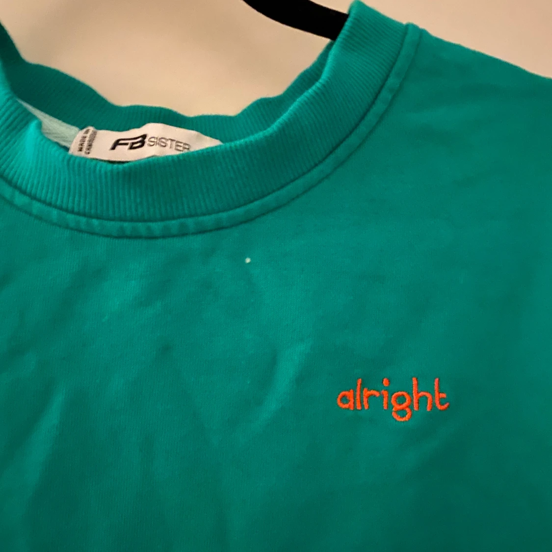 Grön sweatshirt - 90