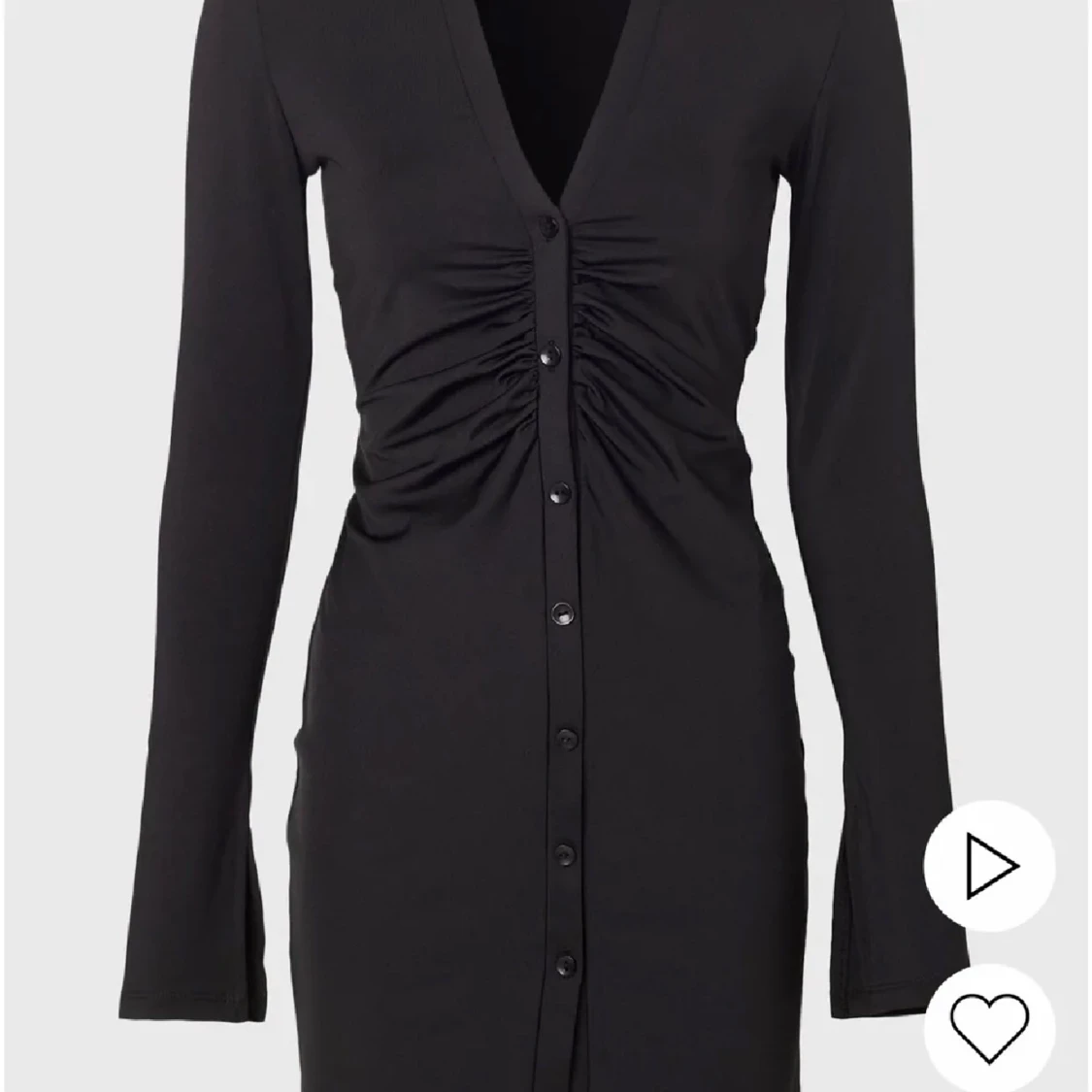 Svart kort klänning - 90