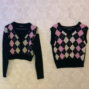 Stickad kofta och väst ! - Säljer dessa två matchande stickade koftorna. 100kr för båda eller 50kr/st, köparen står för frakten. Båda tröjorna är köpta från Shein och är i storlek S. Aldrig använda då det inte är min stil riktigt, skriv för fler bilder eller frågor <3