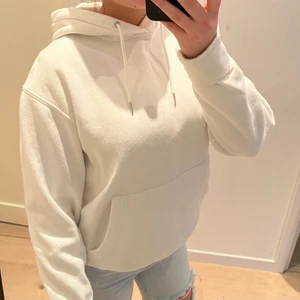 Jack & jones  - En vanlig vit hoodie från jack & jones