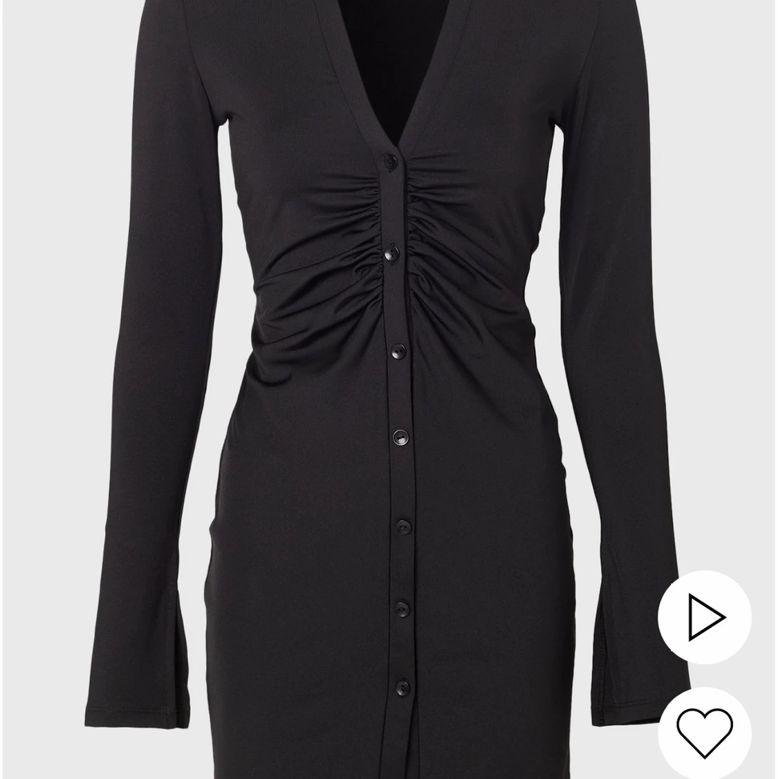 svart klänning - 90