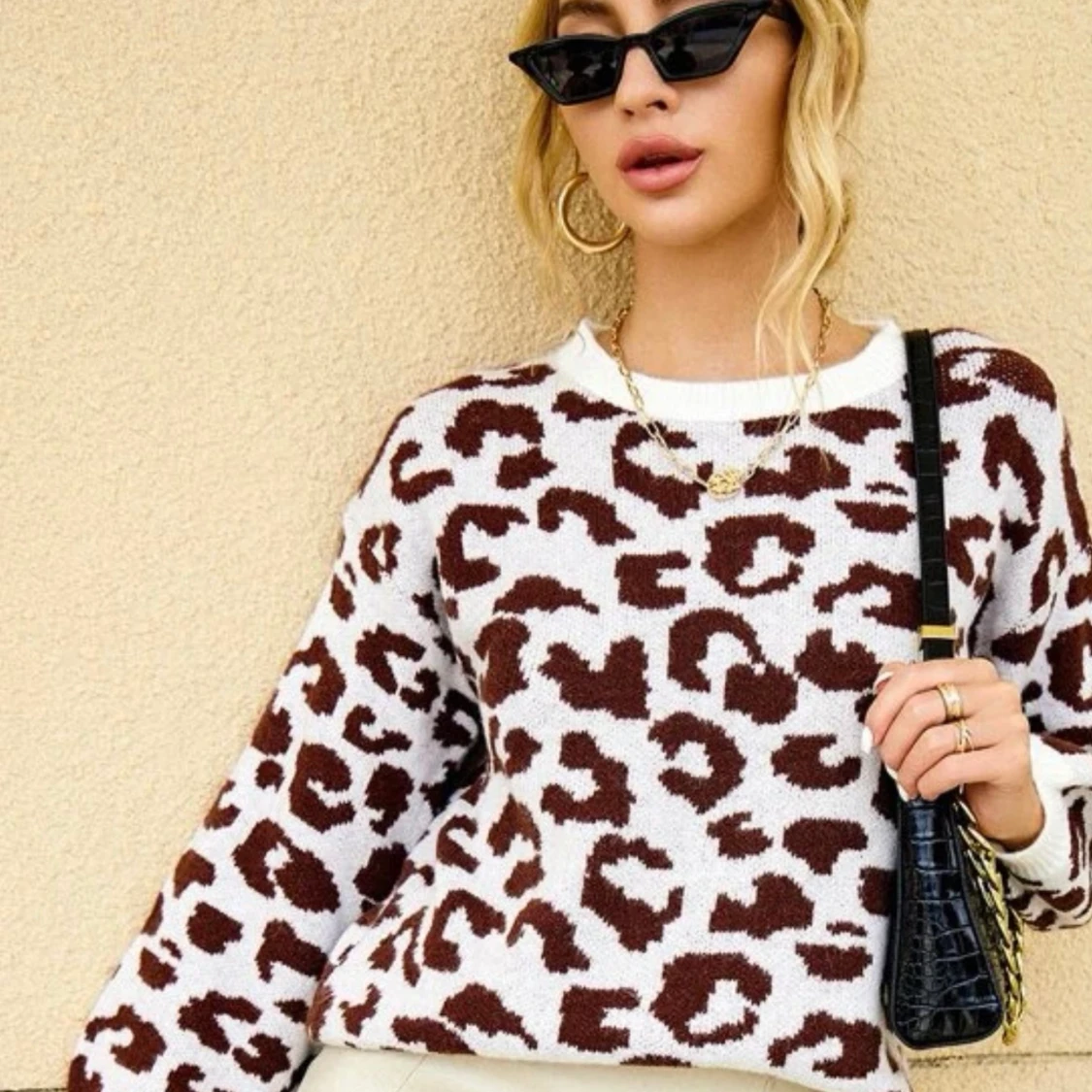 Stickad tröja  - 90