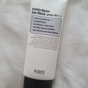 Purito 50 SPF solkräm för ansiktet, hudkräm  - helt oanvänd