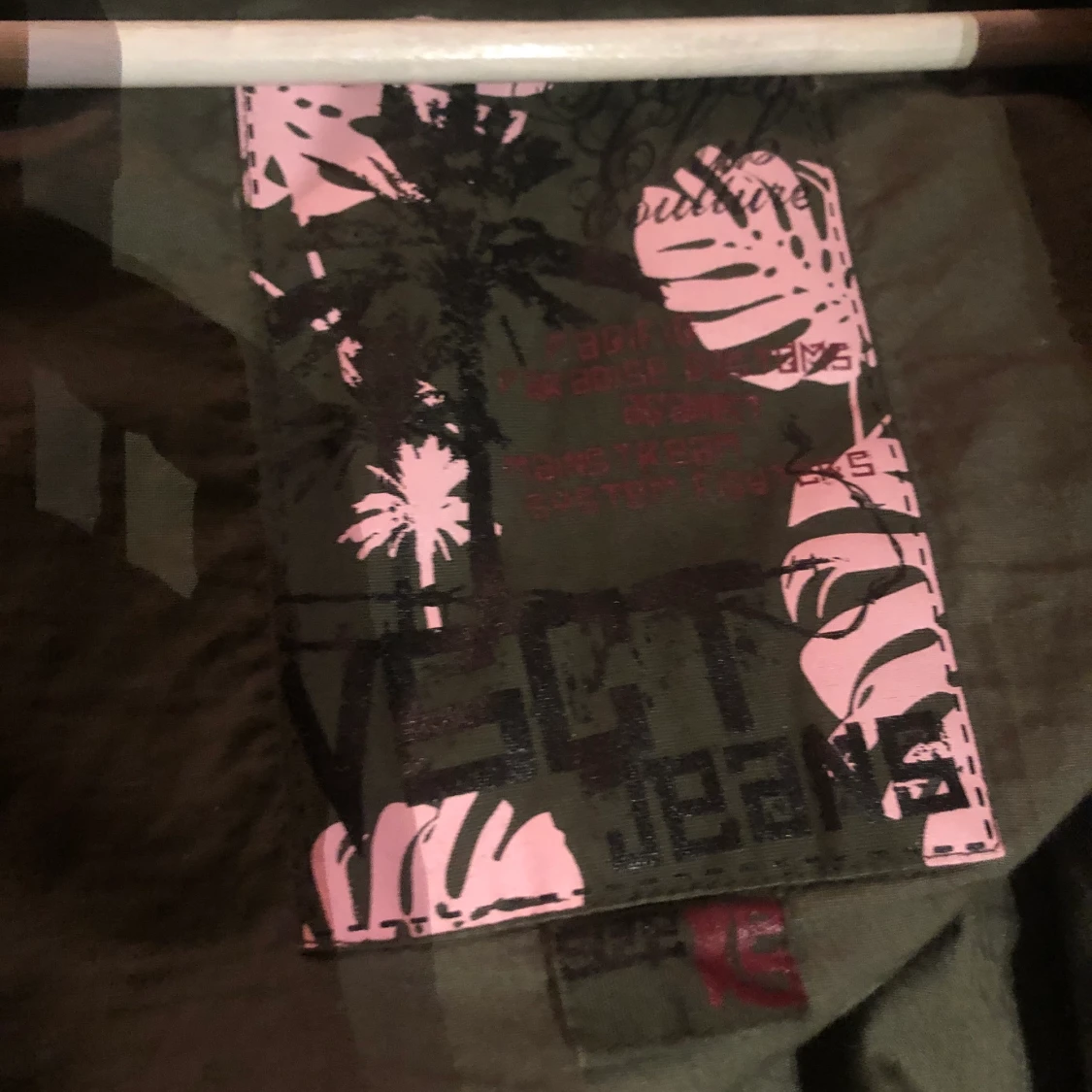 WSCT Jeans kakigrön jacka xs - 91