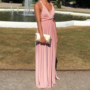 Balklänning  - Jag säljer min fina multiwrap dress ifrån Eliza and Ethan. Använd vid ett tifälle. Det följer även med en bandeau topp i samma material och färg som klänningen. Ny pris: 2450kr. Säljs för 1000kr (köparen står för frakten)