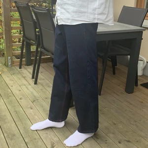 Bewider jeans  - Mörkblå, baggy fit säljer pga fel storleken 