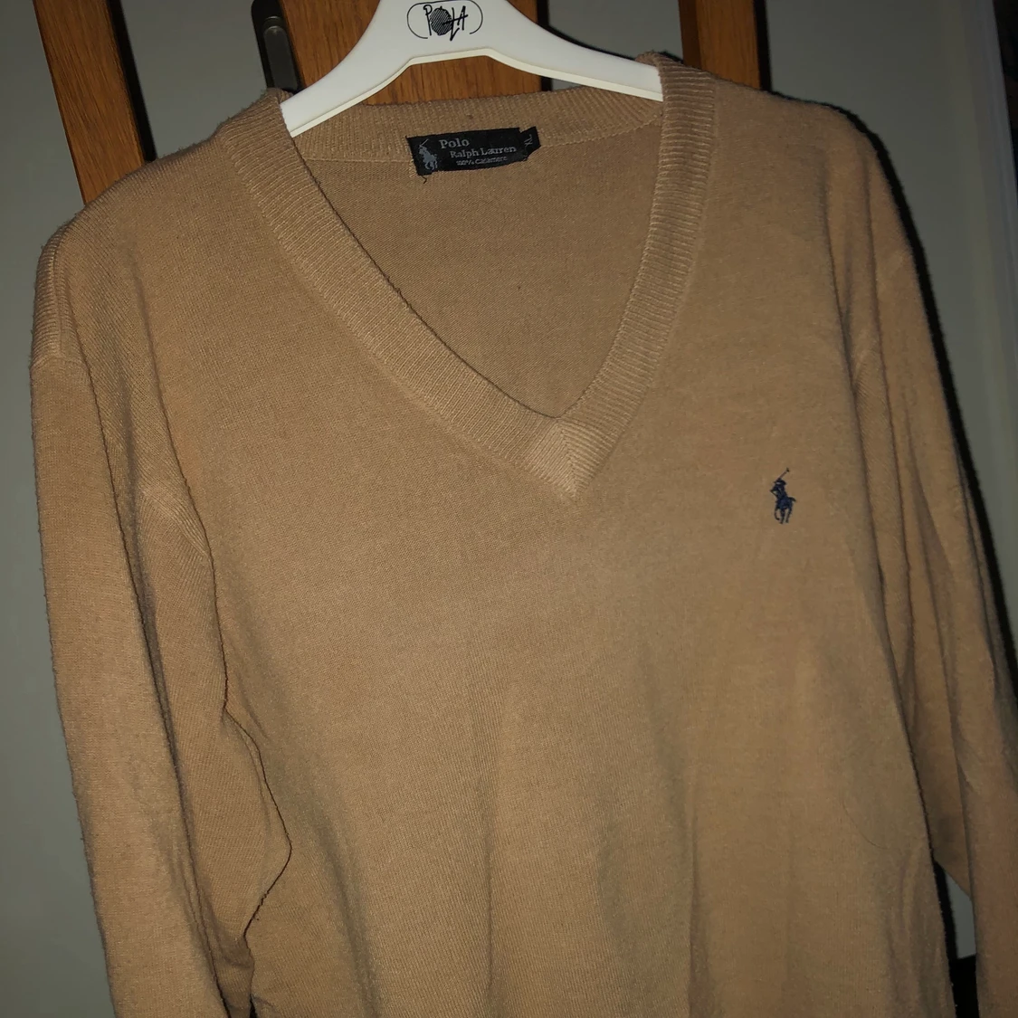 Polo Ralph Lauren tröja beige strl L