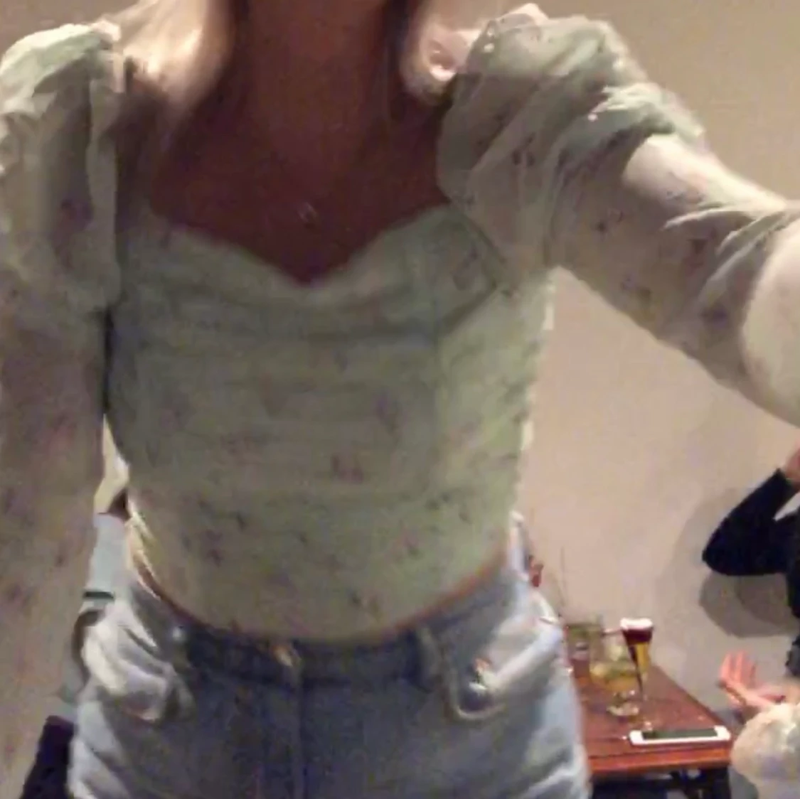 Jättefin blus/topp från hm - 91