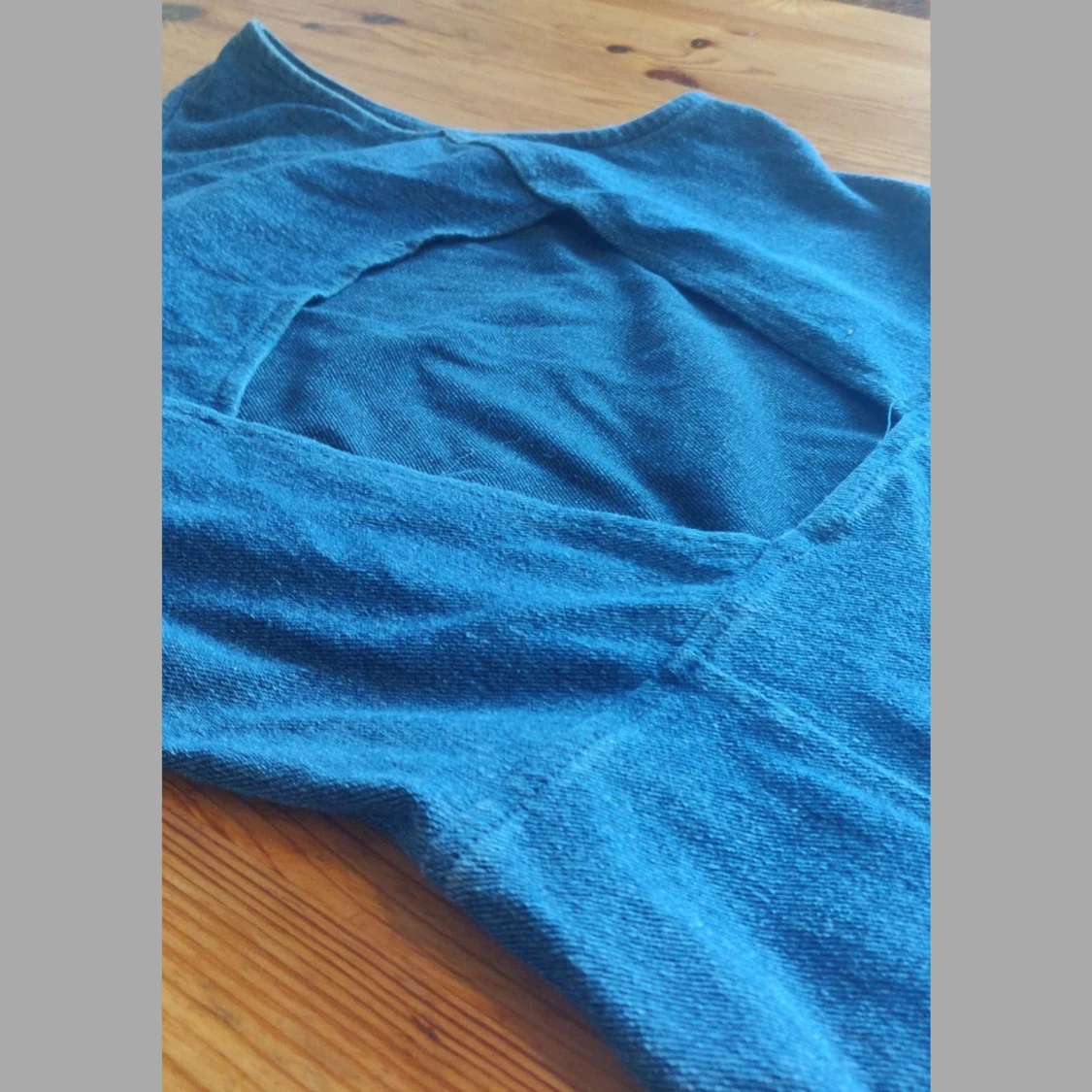 Stretchig jeansklänning - 91