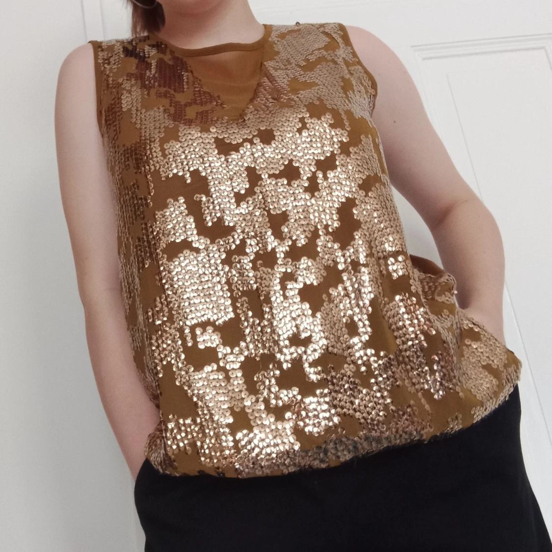 Tröja med paljetter - 91