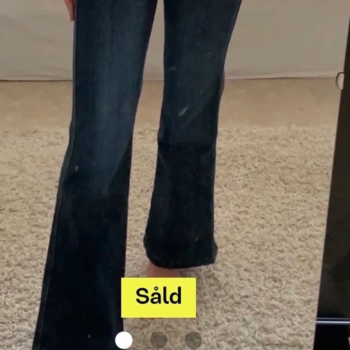 lågmidjade jeans - 91