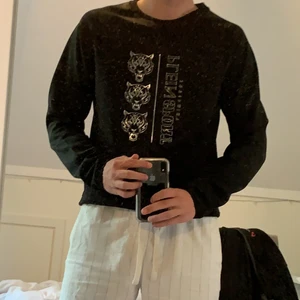 Plein Sport Sweatshirt  - Plein Sport sweatshirt, Storlek L (sitter som M). Använd 3 gånger. Jag är 181 cm lång och använder M vanligtvis. Nypris 2900kr. QR kod finns.