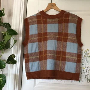 Vintage stickad väst, strl XS/34 - Fin väst, använder inte längre <3