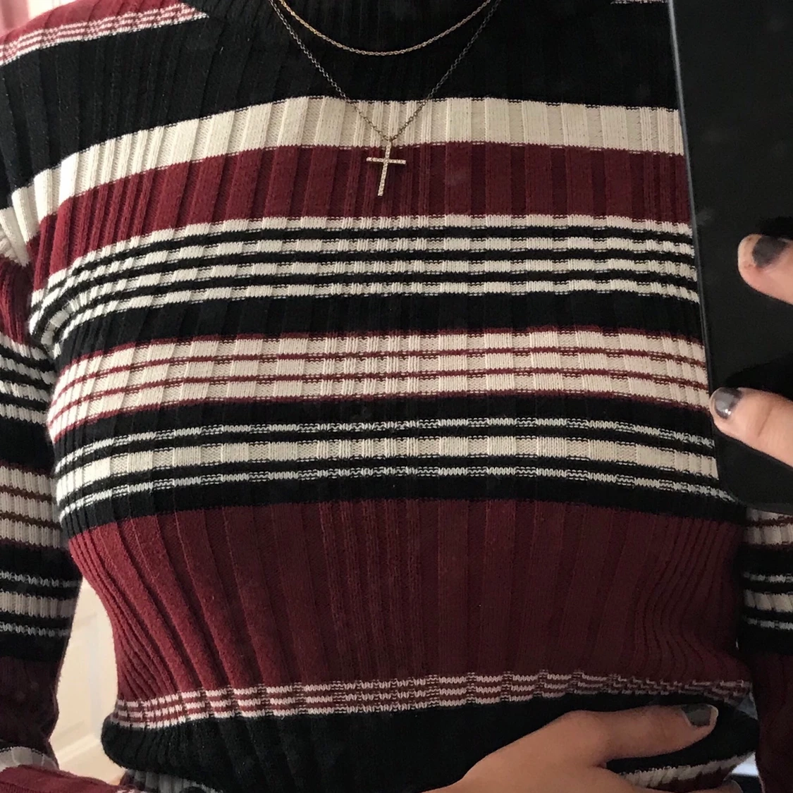 super cool randig tröja:) - 91