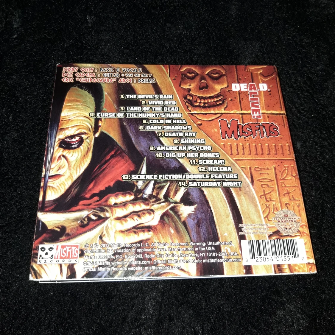 Misfits live cd - 91