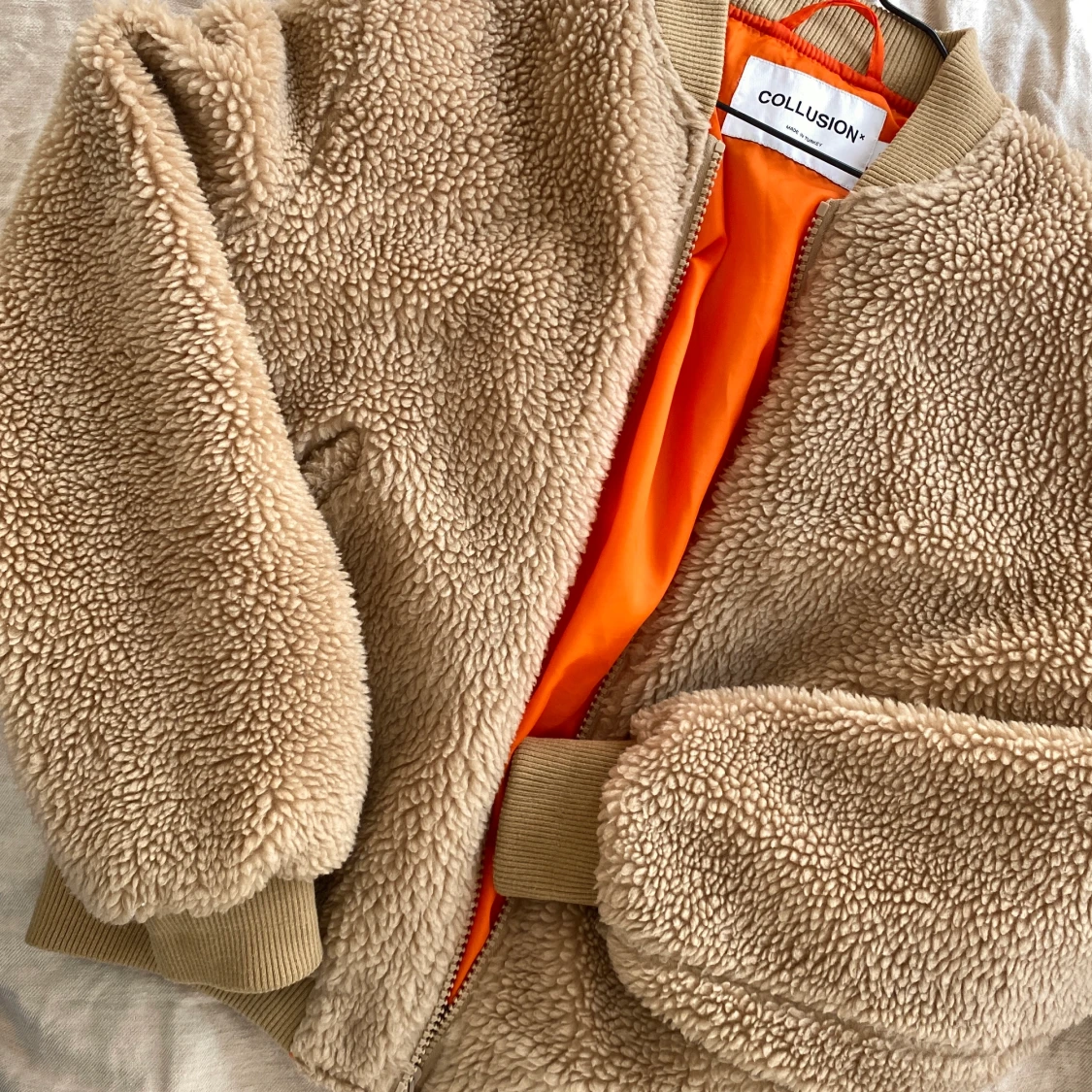 teddyjacka oversize - 90