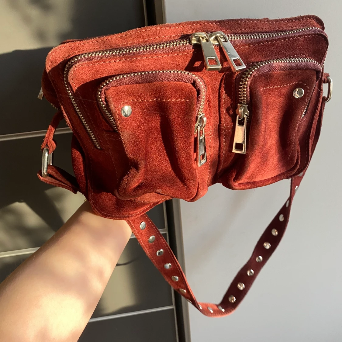 Vinröd Nunoo bag  - 90