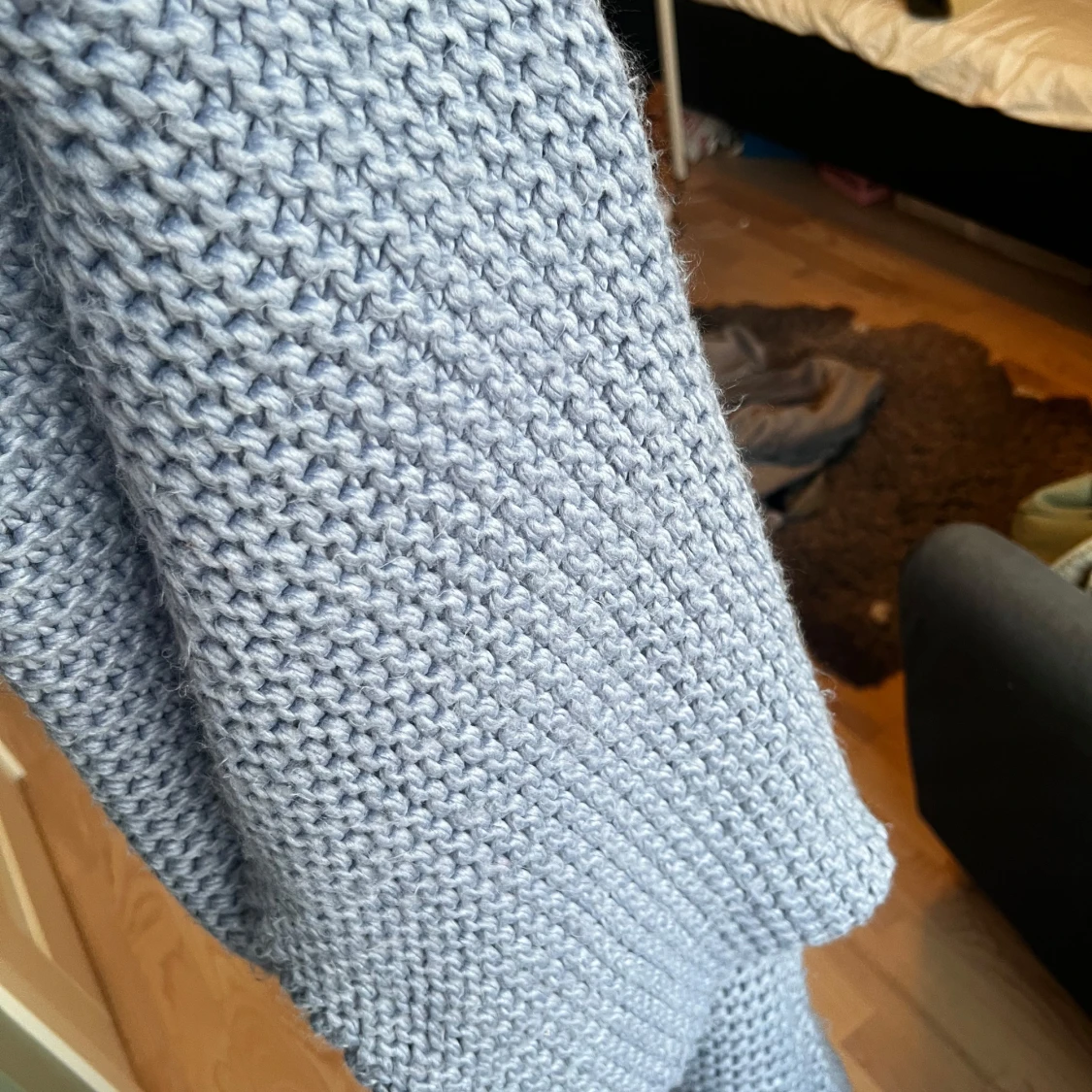 Blå stickad tröja från NA-KD - 4