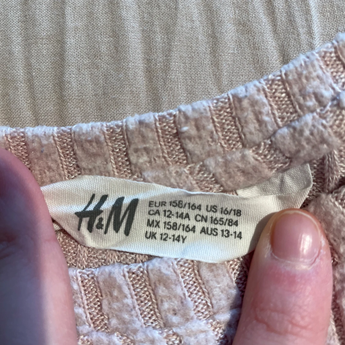 Rosa långärmad från H&M - 2