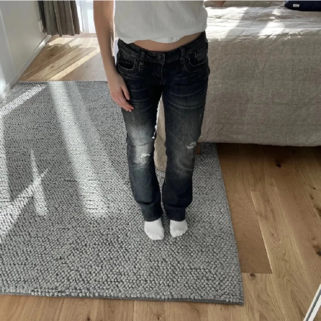 Svarta ltb jeans