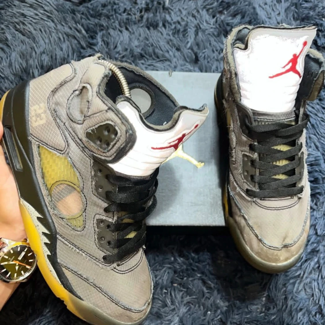 Nike Air Jordan 5 Off-White sneakers - 1