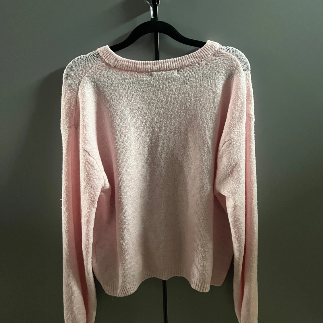 Ljusrosa stickad tröja från Lager 157 - 2